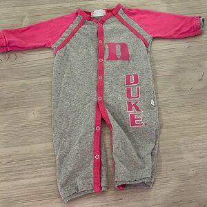 Kids One Piece - Gray and Pink